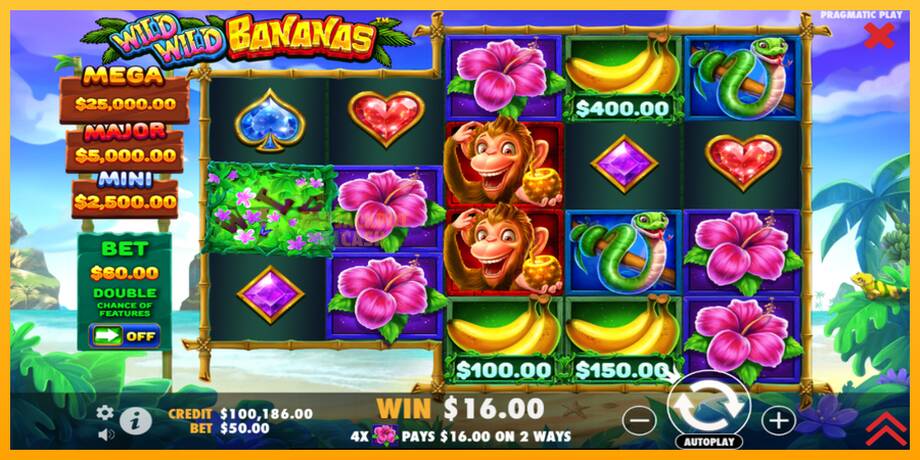 Wild Wild Bananas машина за игри за пари, слика 4