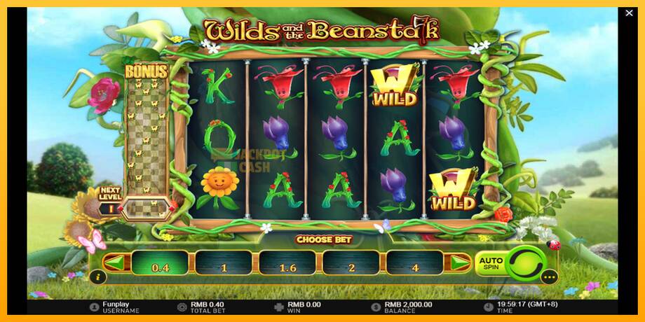 Wilds and the Beanstalk машина за игри за пари, слика 2