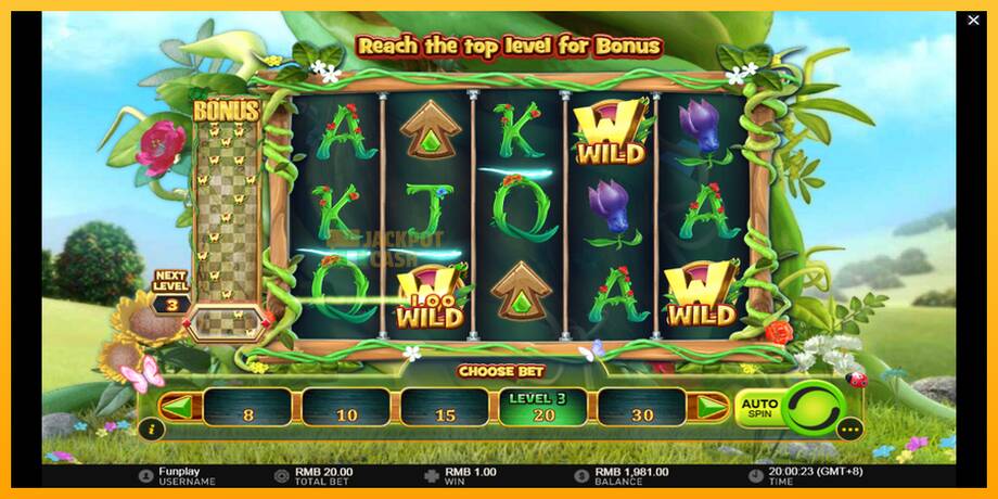 Wilds and the Beanstalk машина за игри за пари, слика 3