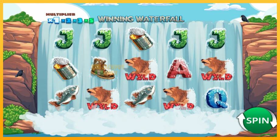 Winning Waterfall машина за игри за пари, слика 1