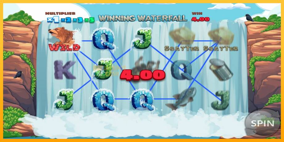 Winning Waterfall машина за игри за пари, слика 3