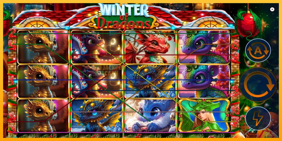 Winter of Dragons машина за игри за пари, слика 1