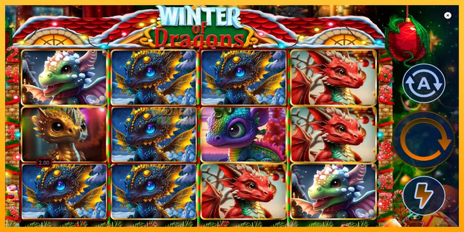 Winter of Dragons машина за игри за пари, слика 2