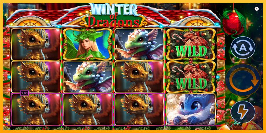 Winter of Dragons машина за игри за пари, слика 3