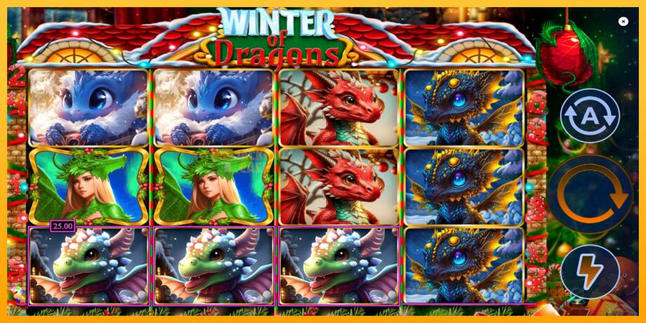 Winter of Dragons машина за игри за пари, слика 4