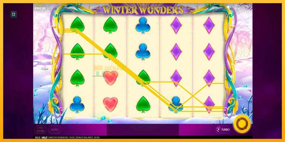 Winter Wonders машина за игри за пари, слика 10