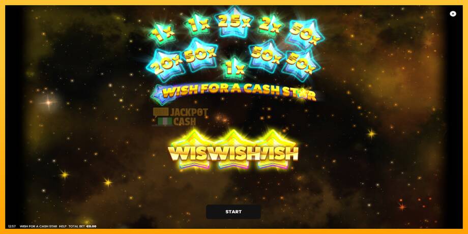 Wish for a Cash Star машина за игри за пари, слика 1