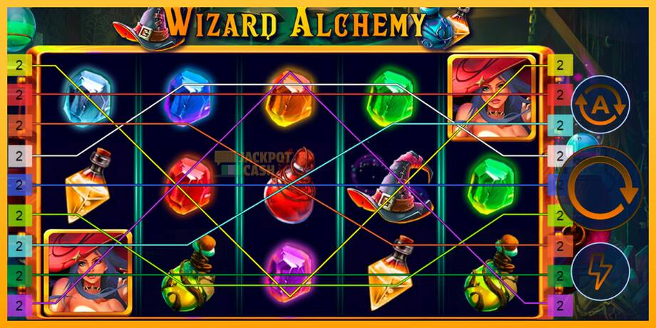 Wizard Alchemy машина за игри за пари, слика 2