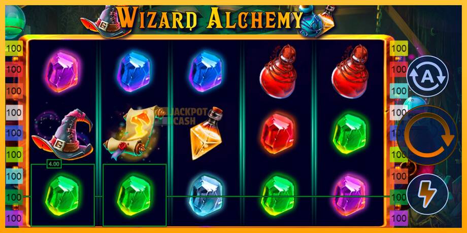 Wizard Alchemy машина за игри за пари, слика 3