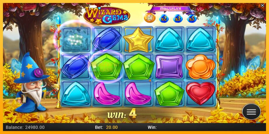 Wizard of Gems машина за игри за пари, слика 2