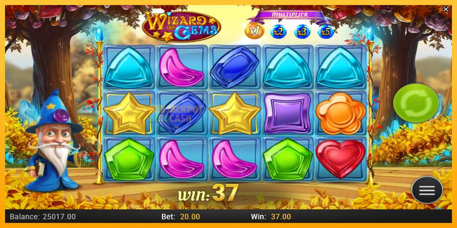 Wizard of Gems машина за игри за пари, слика 3