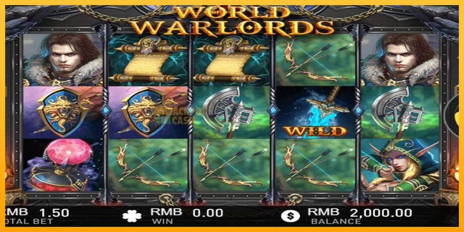 World of Warlords машина за игри за пари, слика 1