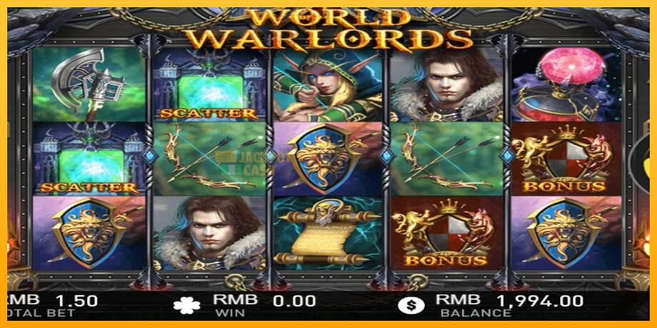 World of Warlords машина за игри за пари, слика 4