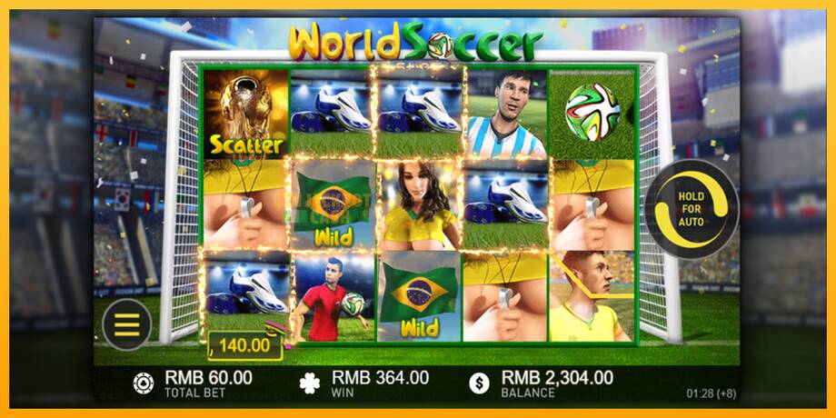 World Soccer Slot машина за игри за пари, слика 4