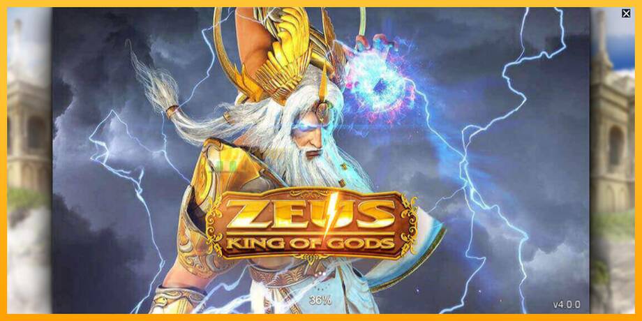 Zeus King of Gods машина за игри за пари, слика 1