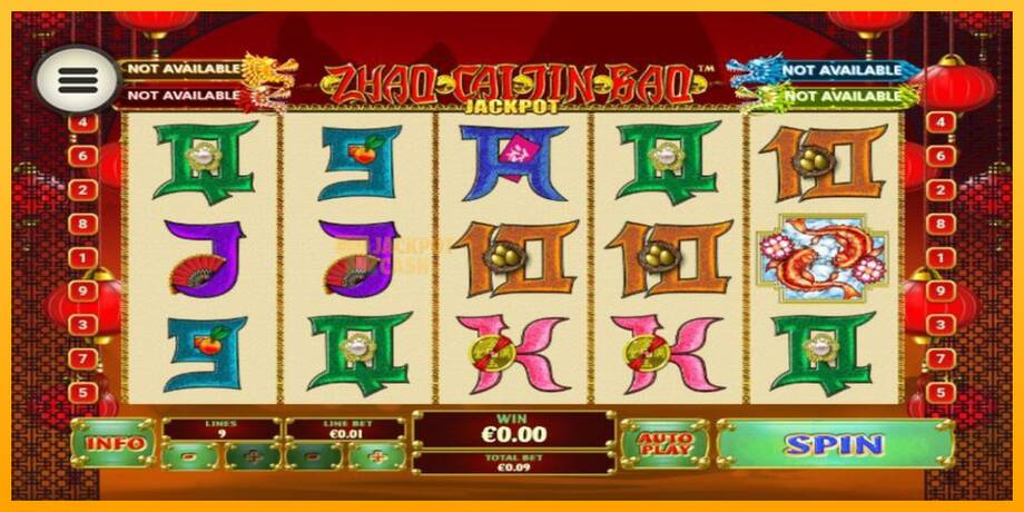 Zhao Cai Jin Bao Jackpot машина за игри за пари, слика 1