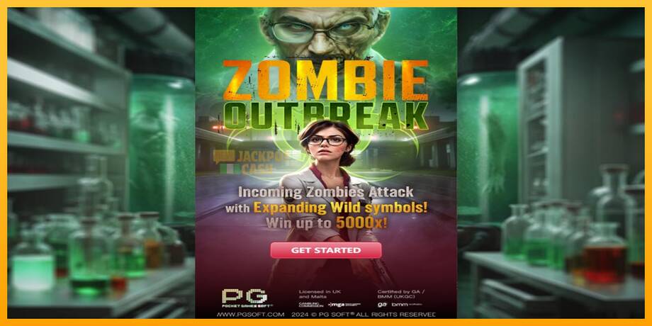 Zombie Outbreak машина за игри за пари, слика 1